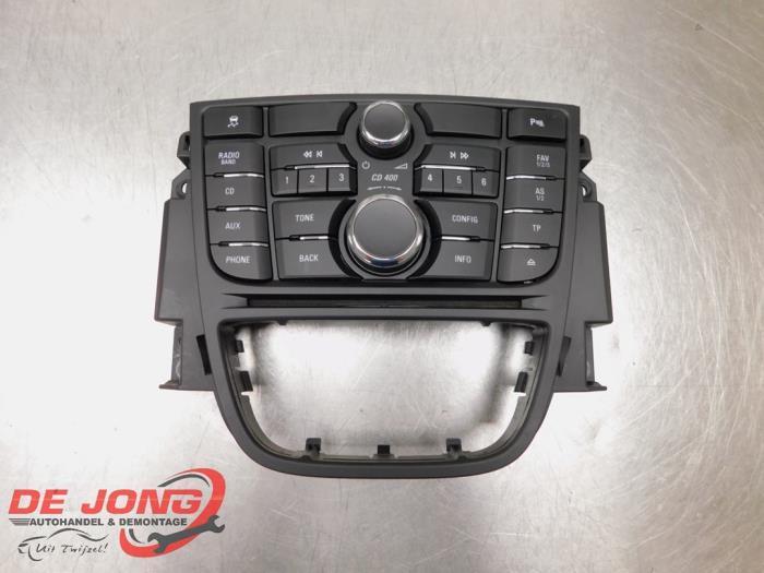 Radiobedienings paneel van een Opel Meriva, Auto-onderdelen, Dashboard en Schakelaars, Opel, Gebruikt, 3 maanden garantie, Ophalen of Verzenden