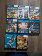 divers jeux PS4 en vente à 8€ chacun ou 55€ pour tous, Enlèvement