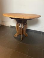 Antieken eiken kaart tafeltje, Antiek en Kunst, Ophalen of Verzenden