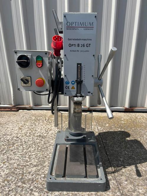 Optimum b26 kolomboormachine, Doe-het-zelf en Bouw, Gereedschap | Boormachines, Boormachine, Ophalen