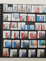 Lot koning Albert II met eerste-dag-afstempeling, Postzegels en Munten, Postzegels | Europa | België, Met stempel, Verzenden, Koninklijk huis