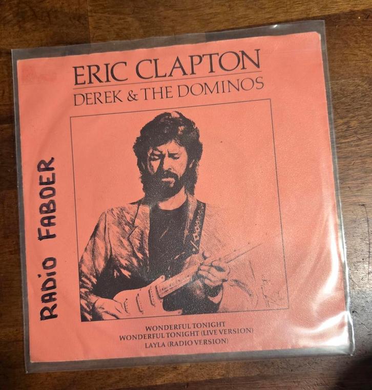 Eric Clapton - Wonderful Tonight,  vinyl single, Cd's en Dvd's, Vinyl Singles, Single, Ophalen of Verzenden