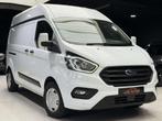 Ford Transit Custom 2.0 TDCi L2 H2 XL LONG Bluetooth AIRCO C, Auto's, Bestelwagens en Lichte vracht, Stof, Gebruikt, 4 cilinders