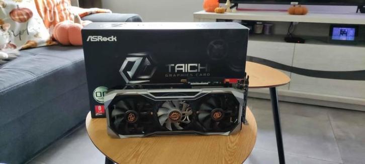 AMD RX 5700 XT, Computers en Software, Videokaarten, Zo goed als nieuw, AMD, PCI-Express 4.0, GDDR4, HDMI, DisplayPort, Ophalen