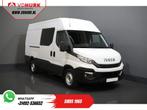Iveco Daily 35S16V 2.3 L3H2 155 pk Aut. DC Dubbel Cabine EXP, Auto's, Automaat, Electronic Stability Program (ESP), Iveco, Wit