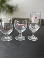 3 degustief glazen, Verzamelen, Ophalen, Zo goed als nieuw, Duvel