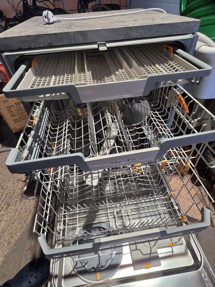 miele integreerbare vaatwasser G 7410 SCI 2023, Elektronische apparatuur, Vaatwasmachines, Gebruikt, Inbouw, 85 tot 90 cm, 45 tot 60 cm