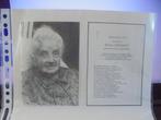 dp 101 jarige - Elvire Gernaey, Ophalen of Verzenden, Bidprentje
