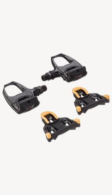 Pédales de vélo de route Shimano SPD-SL + crampons NOUVEAU !