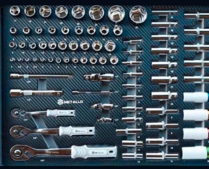 Metallo gereedschapkar 10 lades 10 vol, Doe-het-zelf en Bouw, Gereedschapskisten, Nieuw, Gevuld, Ophalen of Verzenden