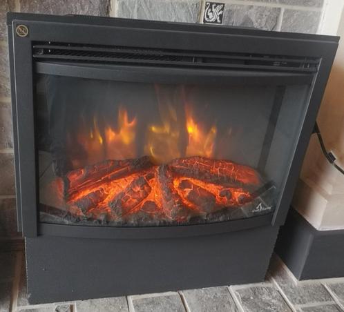 Elektrische inzethaard in perfecte staat - Livin' flame, Huis en Inrichting, Haarden, Zo goed als nieuw, Elektrische haard, Ophalen