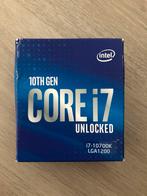 Intel i7 10700k, Computers en Software, Processors, Ophalen of Verzenden, Zo goed als nieuw