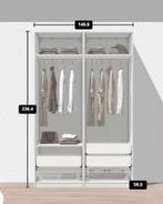 Kleerkast Pax Ikea 150x58x236cm schuifdeuren 150x58x236cm, Huis en Inrichting, Kasten | Kleerkasten, Ophalen of Verzenden, Gebruikt