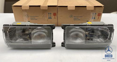 NOS set koplampen Bosch H4 L+R voor Mercedes-Benz W123, Auto-onderdelen, Verlichting, Mercedes-Benz, Nieuw, Ophalen of Verzenden