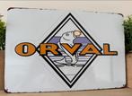 Metalen reclamebord Orval, Verzamelen, Ophalen of Verzenden, Nieuw, Reclamebord, Plaat of Schild