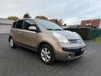 Nissan Note 1.6 benz Automaat/1STE EIG/AIRCO/LEDER, Auto's, Automaat, Testrit aan huis, Zwart, 4 cilinders