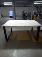 Eettafel, Huis en Inrichting, Tafels | Eettafels, Ophalen, Zo goed als nieuw, Rechthoekig, 100 tot 150 cm