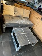 Tuinmeubilair + tafel, Tuin en Terras, Ophalen, Zo goed als nieuw, Aluminium