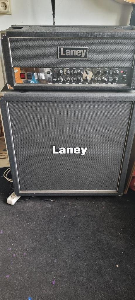 Laney VH100R incl 300w cabinet, Muziek en Instrumenten, Versterkers | Bas en Gitaar, Gebruikt, Gitaar, 100 watt of meer, Ophalen