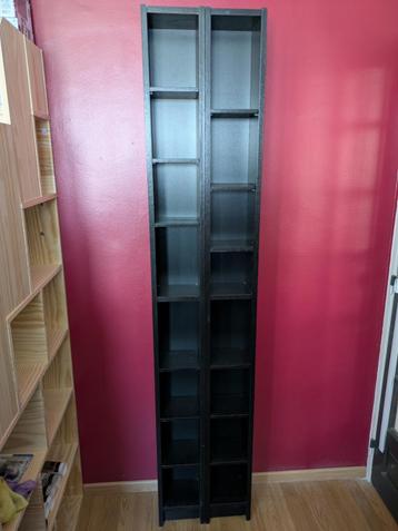 2 étagères IKEA Benno noires beschikbaar voor biedingen