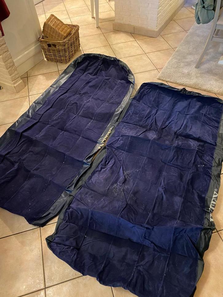 2 degelijke luchtmatrassen voor camping/depannage, Caravans en Kamperen, Luchtbedden, Gebruikt, 1-persoons, Ophalen