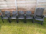 5 Hartman stoelen, Tuin en Terras, Tuinstoelen, Ophalen, Gebruikt, Verstelbaar