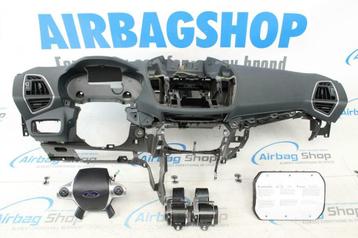 Airbag kit Tableau de bord gris foncé Ford C-max 2010-2019