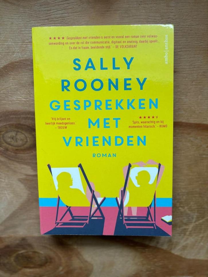 Boek "Gesprekken met vrienden" Sally Rooney, Boeken, Romans, Gelezen, Ophalen