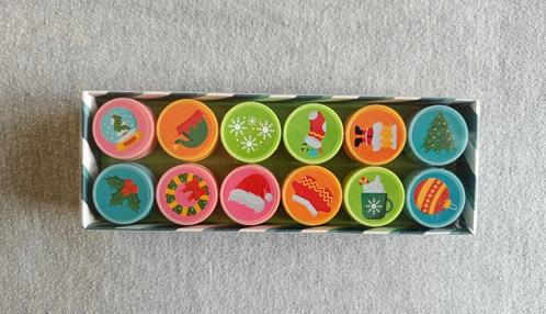 Stempels - Kerstmis - Winter - Action - Knutselen - €1,25, Hobby en Vrije tijd, Knutselen, Gebruikt, Materiaal, Ophalen