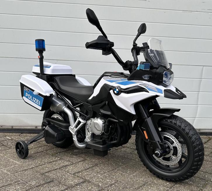 BMW F850 GS Polizei 12v - Rubberband - Sirene NIEUW, Kinderen en Baby's, Speelgoed | Buiten | Voertuigen en Loopfietsen, Nieuw