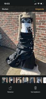 trouw of avondjurk van de familie Vankets, Kleding | Dames, Trouwjurk, Zwart, Ophalen of Verzenden, Zo goed als nieuw