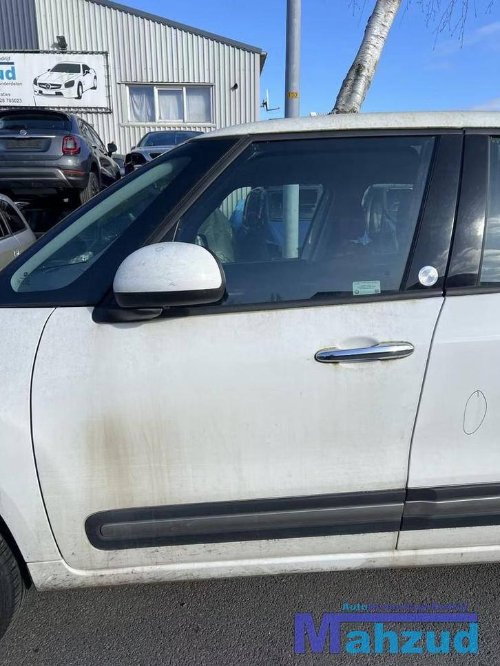 FIAT 500L WIT 268/A links voor deur 2012+, Auto-onderdelen, Carrosserie, Deur, Fiat, Voor, Links, Gebruikt