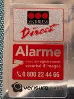 Verisure Securitas direct alarme autocollant, Bricolage & Construction, Enlèvement ou Envoi, Neuf, Moins de 50 watts, Autres types
