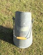 Zinken kolenkit (gegalvaniseerd) / pelletkit, Antiek en Kunst, Ophalen of Verzenden