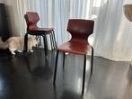 VINTAGE PAGHOLZ SCHOOL STOELEN, Huis en Inrichting, Ophalen, Gebruikt, Bruin, Vijf, Zes of meer stoelen