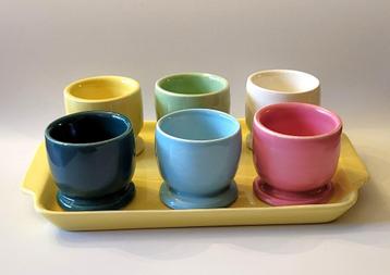 ✔️Set Boch eierdopjes Vintage 60s beschikbaar voor biedingen