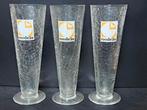 3 verres Rossbrau craquelé, Collections, Marques de bière, Enlèvement ou Envoi, Utilisé