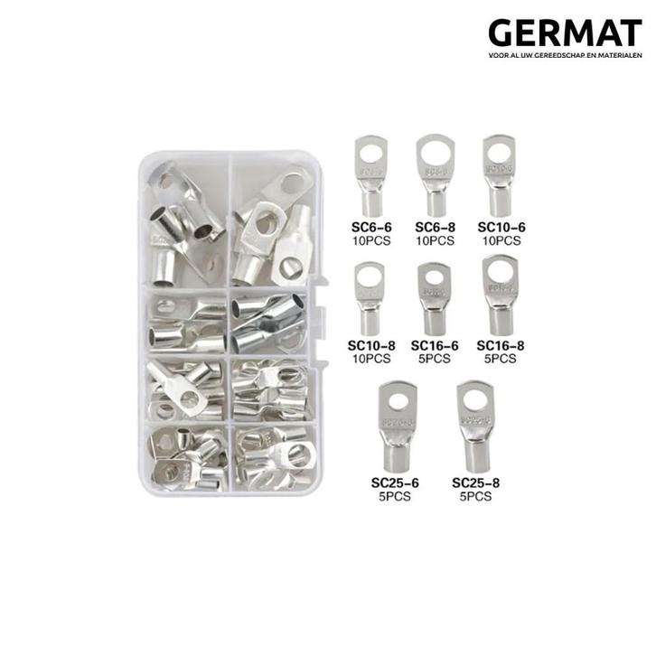 Kabeloog kabelschoen set 60 stuks, Hobby en Vrije tijd, Knutselen, Materiaal, Ophalen of Verzenden