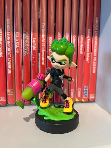 Amiibo Inkling Boy Neon Green (Splatoon) beschikbaar voor biedingen