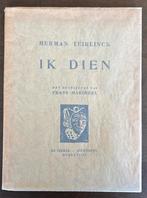 (Frans Masereel) - Herman Teirlinck - boek “Ik dien”, Ophalen of Verzenden