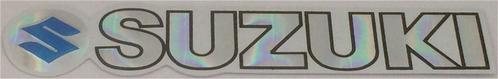 Suzuki metallic sticker #13, Motoren, Accessoires | Stickers, Verzenden