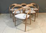 ‼️Nieuwe design eetkamer-beuken-walnoot stoelen v.a. 290 ‼️, Nieuw, Vijf, Zes of meer stoelen, Hout, Ophalen