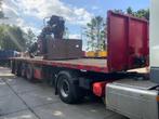 2006 Pacton T4-001 Oplegger met kraan, Auto's, Vrachtwagens, Overige brandstoffen, Bedrijf, Aanhangers en Opleggers, Te koop
