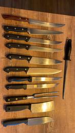 Ensemble de 10 couteaux, Ophalen, Zo goed als nieuw, Bestekset, Inox of Chroom