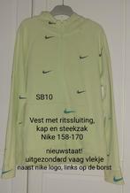 Vest met ritssluiting, kap en steekzakken, Nike 158/170, Jongen, Trui of Vest, Ophalen of Verzenden, Zo goed als nieuw