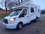 Mobilhome Ford euro 6b, Caravans en Kamperen, Mobilhomes, Diesel, Particulier, Ford, 5 tot 6 meter