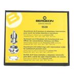 Bergeon doppen voor Rolex 6 stuks + adapter set 5538, Handtassen en Accessoires, Horloges | Heren, Polshorloge, Nieuw, Ophalen of Verzenden