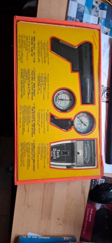 Flitslamp compressiemeter contactpunten afstellen, Enlèvement ou Envoi, Comme neuf