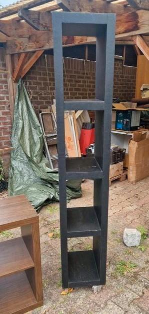 lack kast zwart 4 vaks beschikbaar voor biedingen