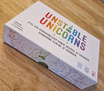 Unstable unicorns - kaartspel beschikbaar voor biedingen